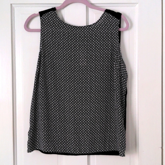 Mixed Media Black & White Blouse - New with tags! - Picture 1 of 4